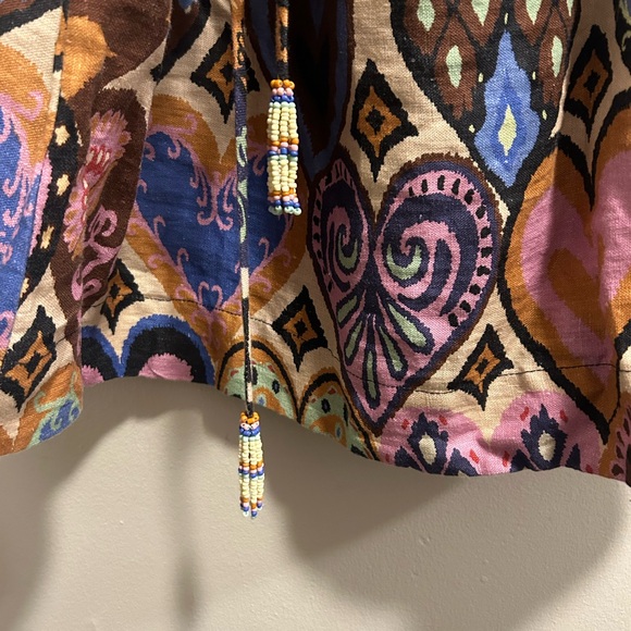 FARM Rio Ikat Heart Mini Linen Dress - Picture 5 of 5